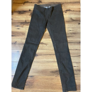 J BRAND $149 Coated Leggings‎ Jeans Stretch Zipper Fly Skinny Size 25